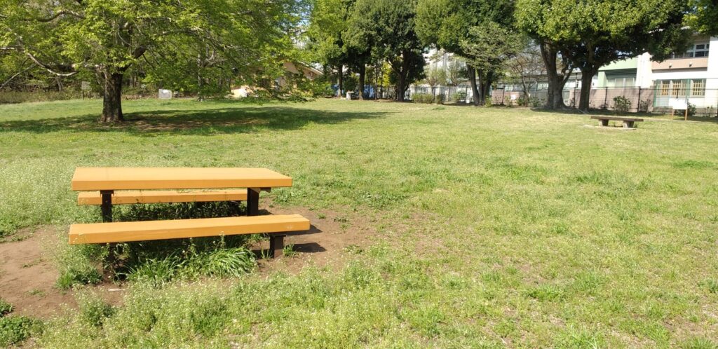 小宮公園　テーブル＆ベンチ